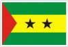 Sao Tome Principe Flag Decal