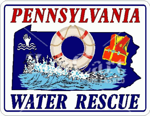 PA Water Rescue Decal