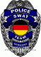 Police SWAT Team German Badge Decal