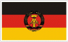 Deutsche Demokratische Republik Flag Decal