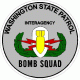 Washington State Patrol Bomb Squad Decal