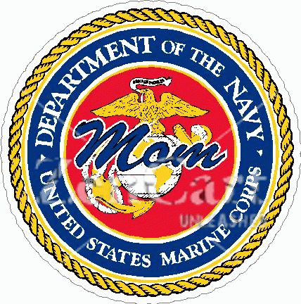 U.S. Marine Mom Decal