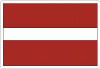 Lativa Flag Decal