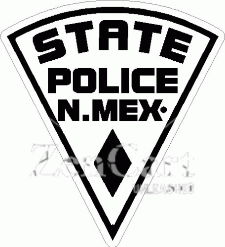 State Police New Mexico Decal