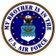 My Brother Is In The U.S. Air Force Decal