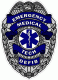 EMT Defib Badge Decal