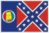 Alabama Confederate Flag Decal