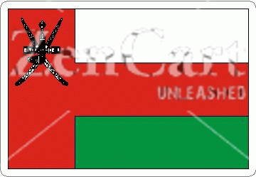 Oman Flag Decal