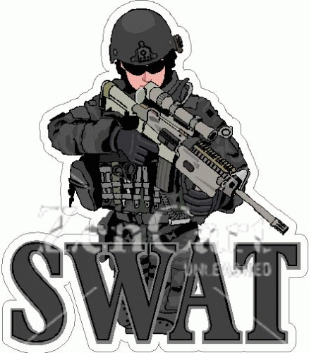Police / Sheriff SWAT Decal