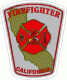 California Firefighter Decal