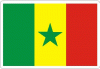 Senegal Flag Decal