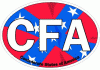 CFA Confederate States of America Decal