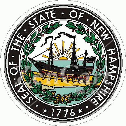 New Hampshire State Seal Decal