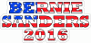 Bernie Sanders 2016 Flag Decal