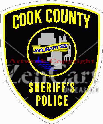 Cook County Sheriff\'s Police Decal