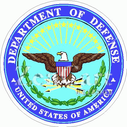 U.S. Dept. Of Defense Decal