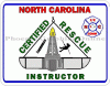 North Carolina Certified Rescue Instructor Decal