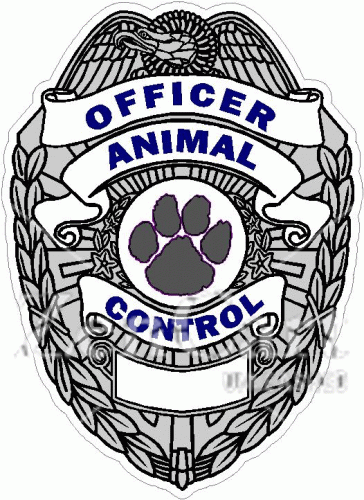 Animal Control Officer Badge Decal [827-1824] : Phoenix Graphics, Your  Online Source for Quality Decals and Stickers