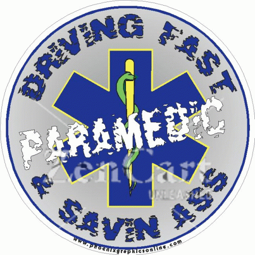 Paramedic Driving Fast & Savin Ass