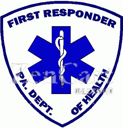 PA First Responder Decal
