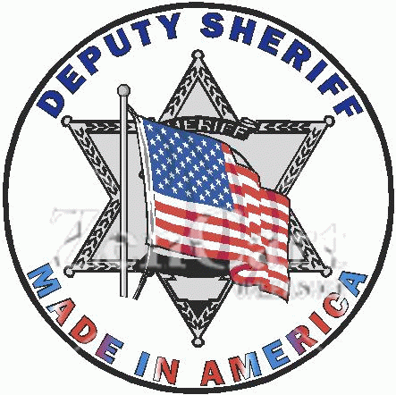 Deputy Sheriff Made In America Decal