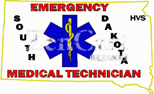 South Dakota EMT Decal