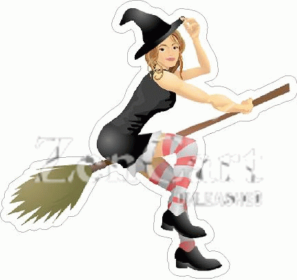 Witch Decal
