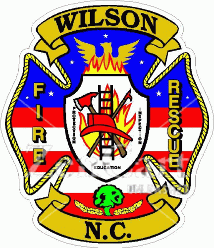 Wilson NC Fire & Rescue Decal