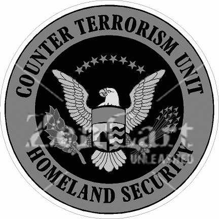 Homeland Security Counter Terrorism Unit Decal