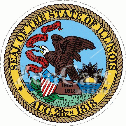 Illinois State Seal Decal
