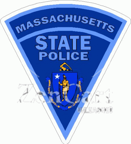 Massachusetts State Police Decal