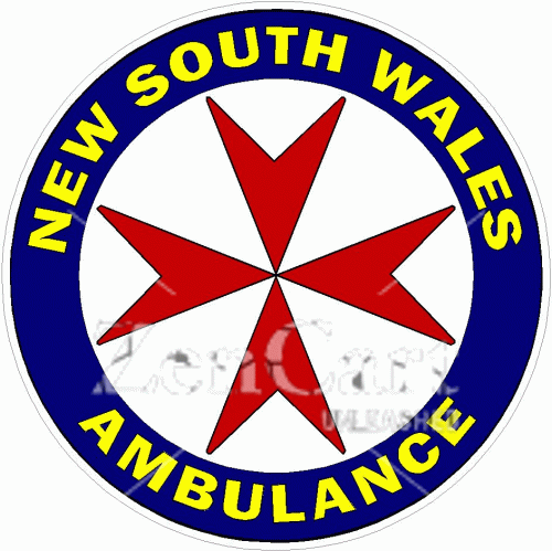New South Wales Ambulance Decal