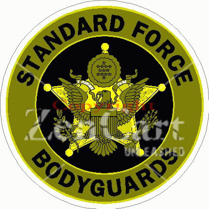Standard Force Bodyguards Decal