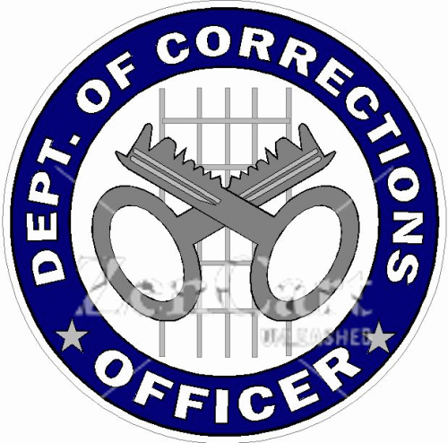 Dept. Of Corrections Officer Decal