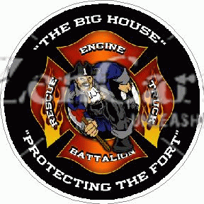 Fort Wayne Fire Department Fire Station #1 Decal