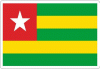 Togo Flag Decal
