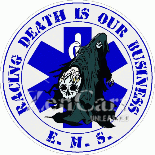 EMS Racing Death Is Our Business Decal