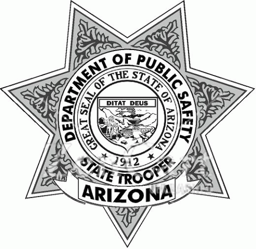 Arizona Highway Patrol Badge Decal