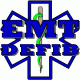 EMT DEFIB Star of Life Decal