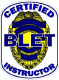 Certified BLET Instructor Decal