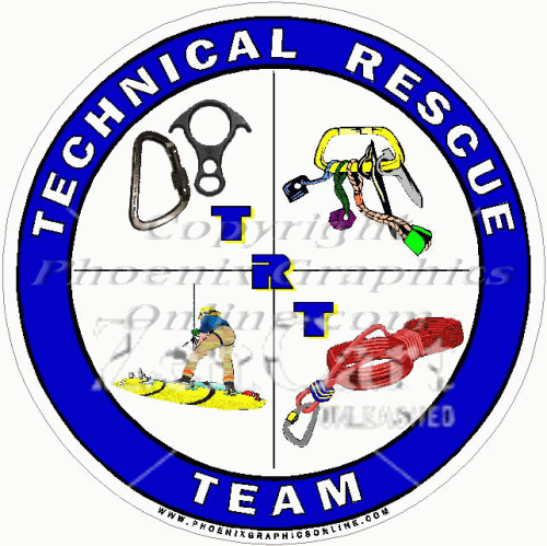 TRT Technical Rescue Team Decal