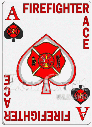 Firefighter Ace Decal