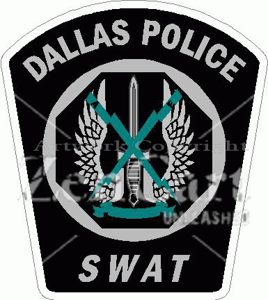 Dallas Police SWAT Subdued Decal