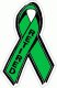 Thin Green Line Retired Ribbon Decal