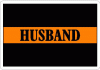 Orange Line Husband Fugitive Recovery Decal
