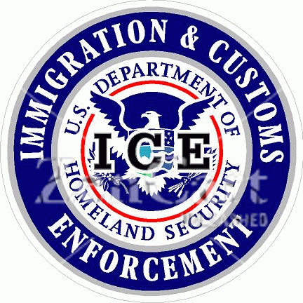 DHS Immigration & Customs Enforcement Decal
