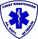 PA First Responder Decal