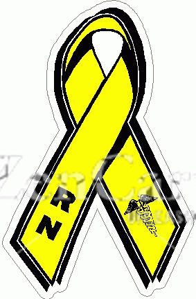 Thin Yellow Line RN Decal