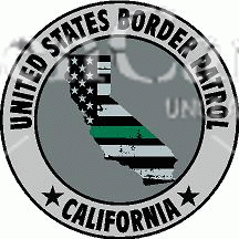 California Border Patrol Decal