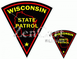 Wisconsin State Patrol Decal